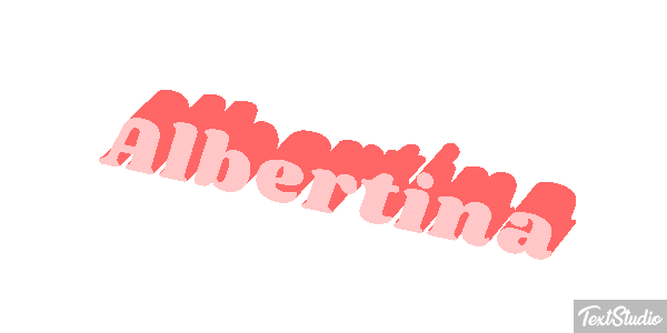 Albertina Text effect