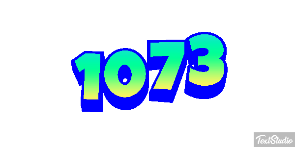 1073 Text effect