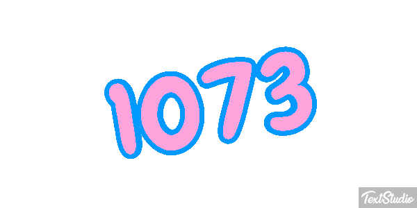 1073 Text effect