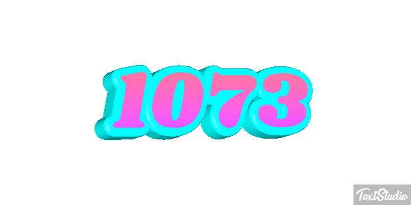 1073 Text effect