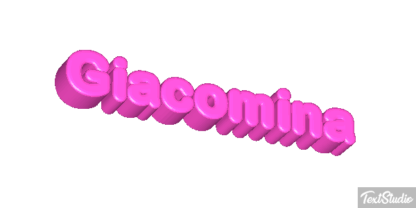 Giacomina Текстовый эффект