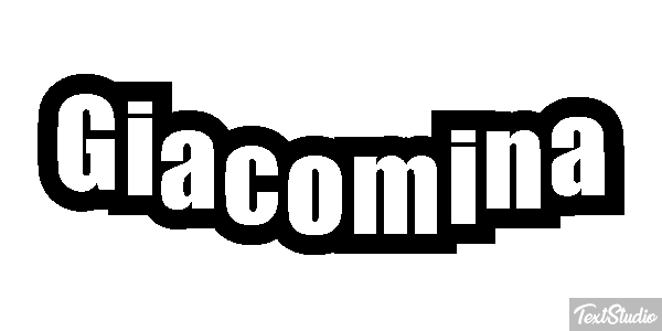 Giacomina Текстовый эффект