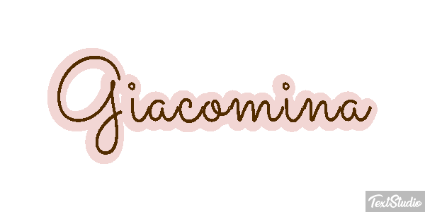 Giacomina Текстовый эффект