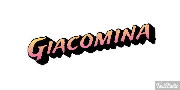 Giacomina Текстовый эффект
