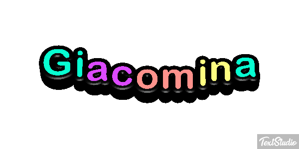 Giacomina Текстовый эффект