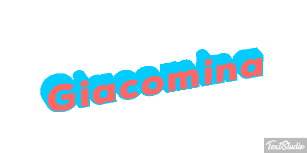 Giacomina Текстовый эффект
