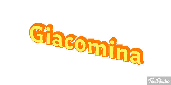 Giacomina Текстовый эффект