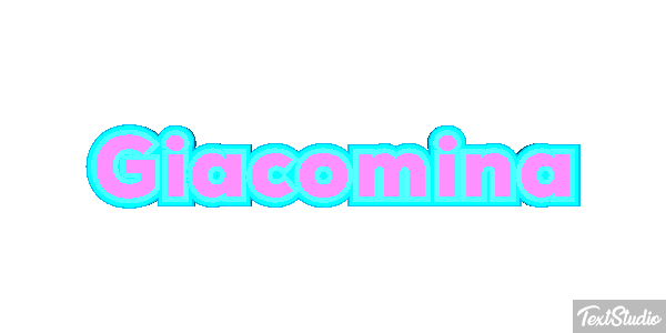 Giacomina Текстовый эффект