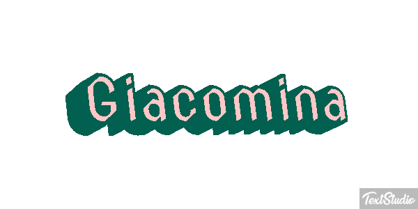 Giacomina Текстовый эффект