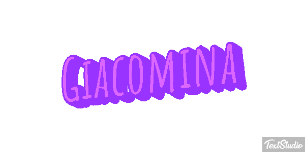 Giacomina Текстовый эффект
