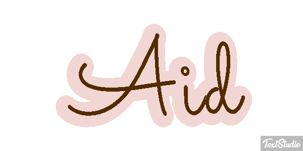 Aid Text effect