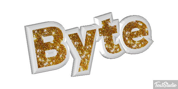Byte Text effect
