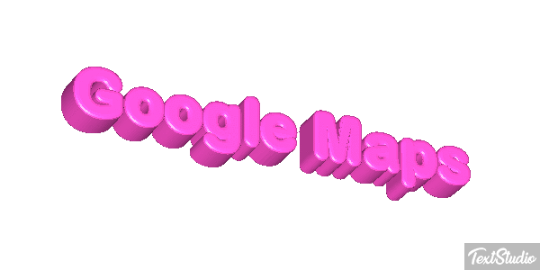 Google Maps Effetto testo