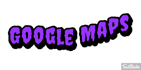 Google Maps Effetto testo