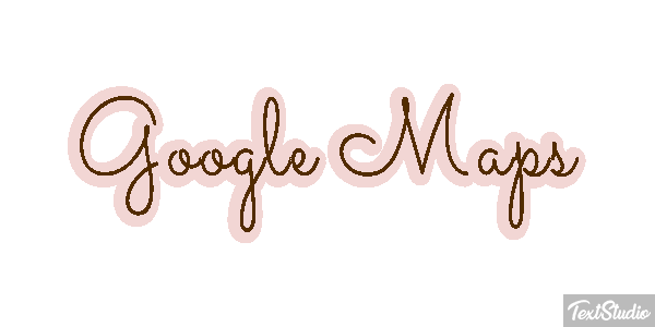 Google Maps Effetto testo