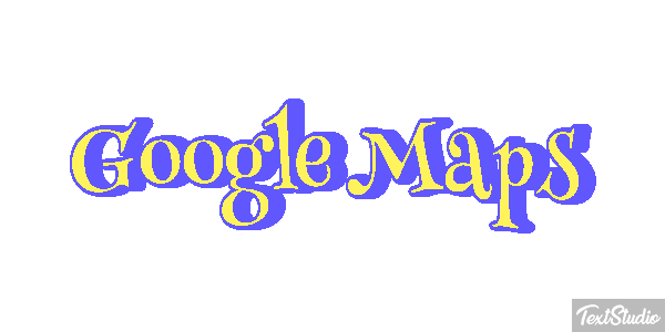 Google Maps Effetto testo