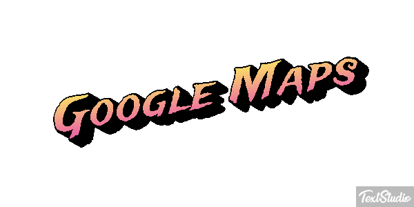 Google Maps Effetto testo