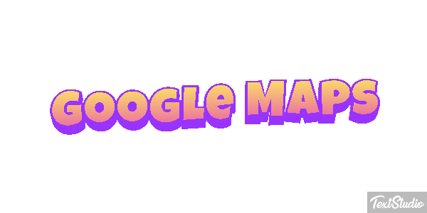 Google Maps Effetto testo