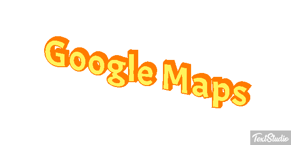 Google Maps Effetto testo