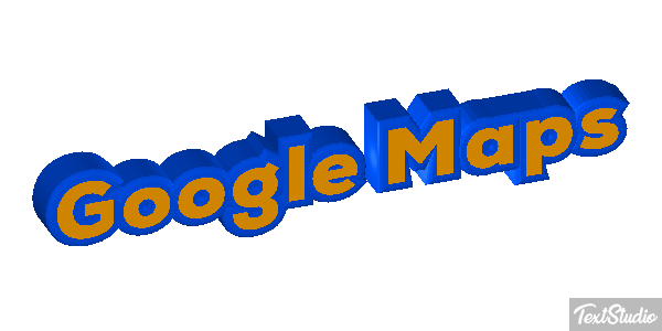 Google Maps Effetto testo
