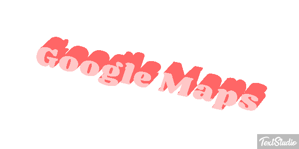 Google Maps Effetto testo
