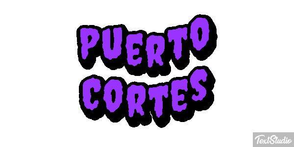 Puerto Cortés Efekt tekstowy