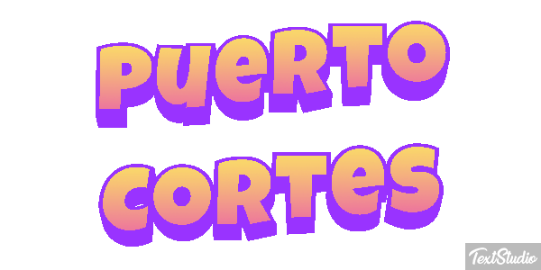 Puerto Cortés Efekt tekstowy