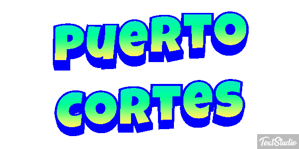 Puerto Cortés Efekt tekstowy