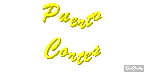 Puerto Cortés Efekt tekstowy