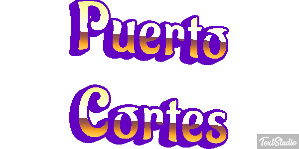 Puerto Cortés Efekt tekstowy