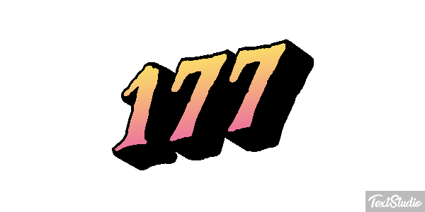 177 Text effect