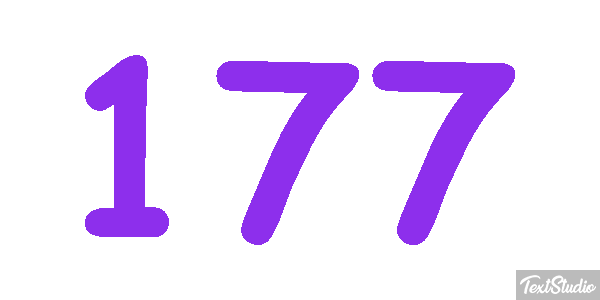 177 Text effect