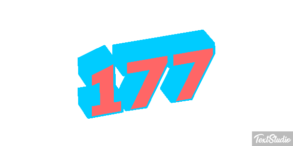 177 Text effect