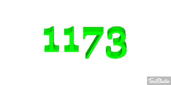 1173 Текстовый эффект