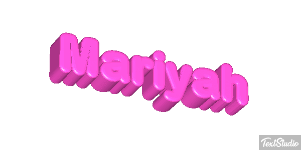 Mariyah Text effect