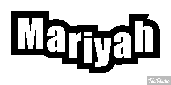 Mariyah Text effect
