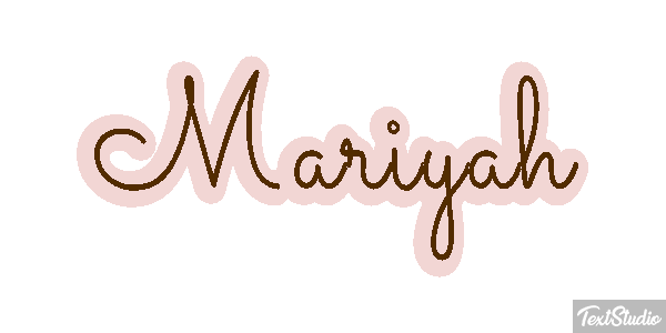 Mariyah Text effect