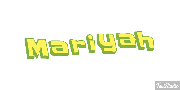 Mariyah Text effect