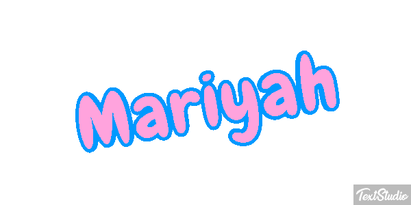 Mariyah Text effect