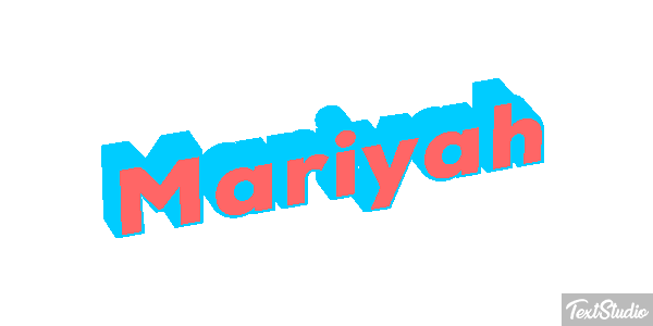 Mariyah Text effect