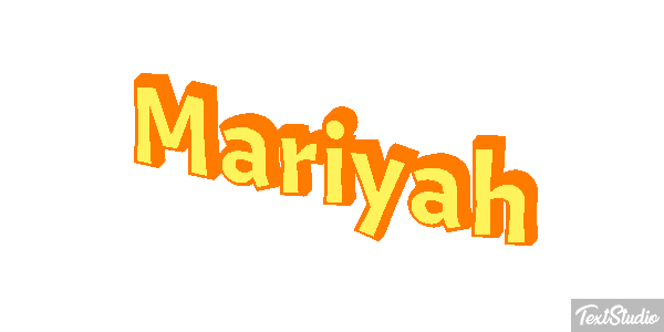 Mariyah Text effect