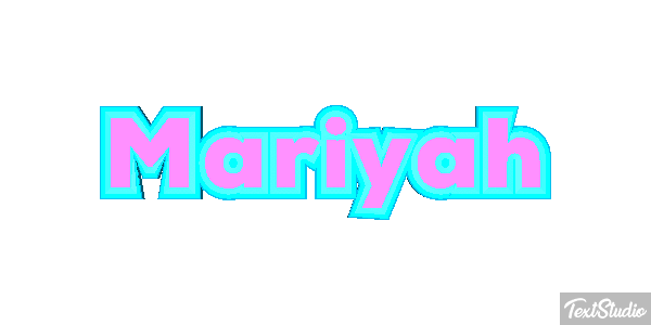 Mariyah Text effect