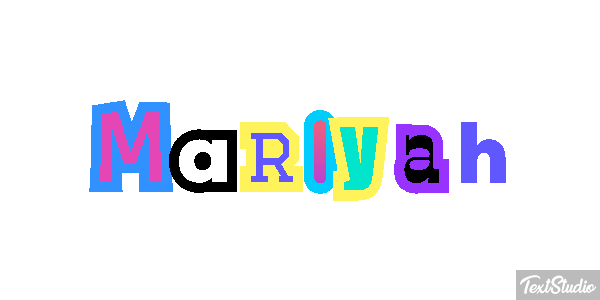 Mariyah Text effect