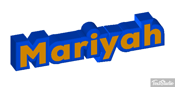 Mariyah Text effect