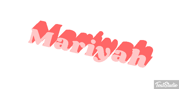 Mariyah Text effect