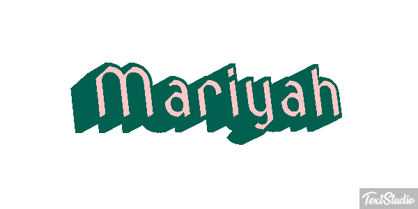Mariyah Text effect