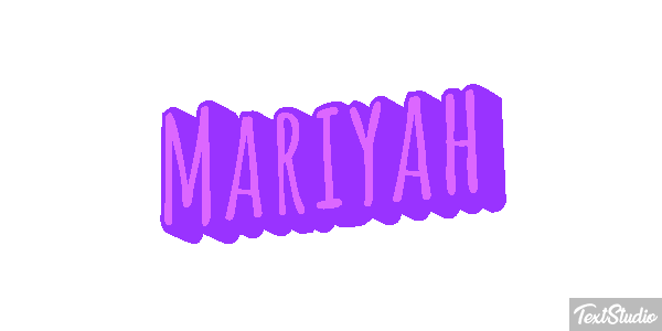 Mariyah Text effect