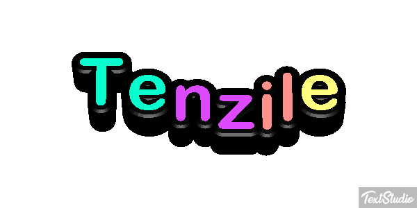 Tenzile Metin efekti