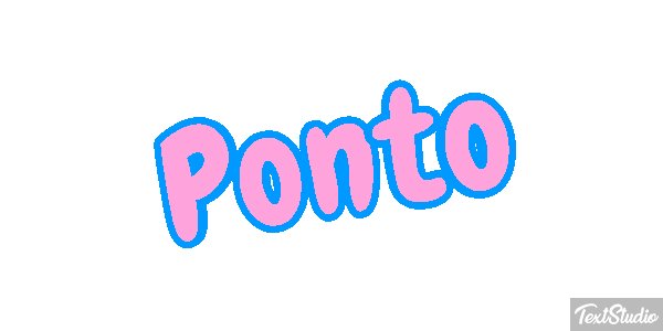 Ponto Efeito do texto