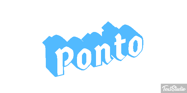 Ponto Efeito do texto